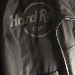 Men’s black heavy Leather coat size 3X